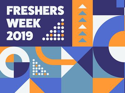 Roehampton Students’ Union Freshers Week 2019 booklet branding brochure freshers graphic design students union vector