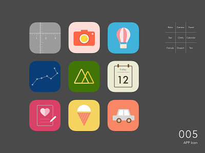 Daily UI _ 005 App Icon app design icon ui