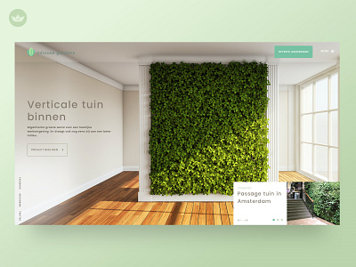 Conceptual web UI - Vertical Gardens