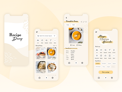 Recipe Dump - App Prototype