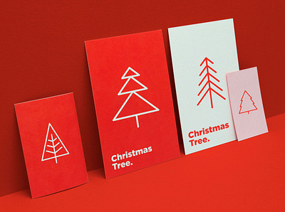 Christmas Tree | 16 Thin Line Icons Set celebration christmas collection decoration decorative element fir tree greeting greeting card holiday minimalistic nature season set sign simple symbol tree winter xmas