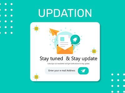 Stay tuned and stay update updation upgrade
