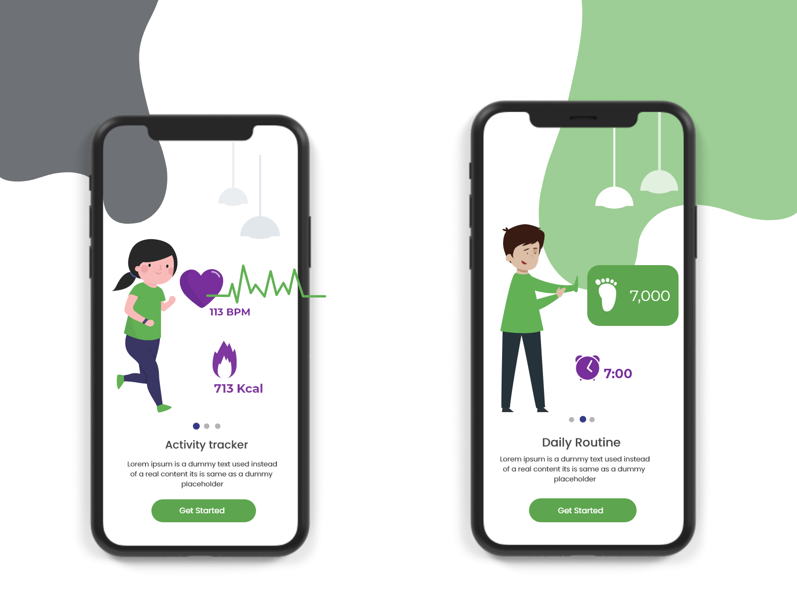 DAY TO DAY ACTIVITY TRACKER APP by ConsoleBit Technologies on Dribbble