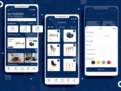 FURNITURE APP DESIGN