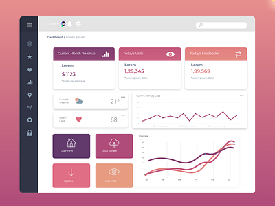 DASHBOARD CONCEPT UI