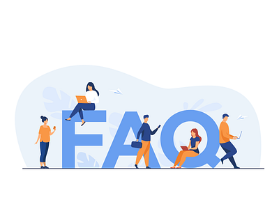 ILLUSTRATION DESIGN FOR FAQ