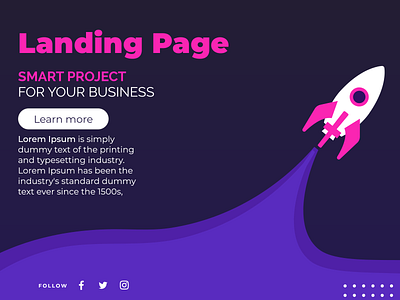 BEAUTIFUL CONCEPT OF LANDING PAGE landing page ui