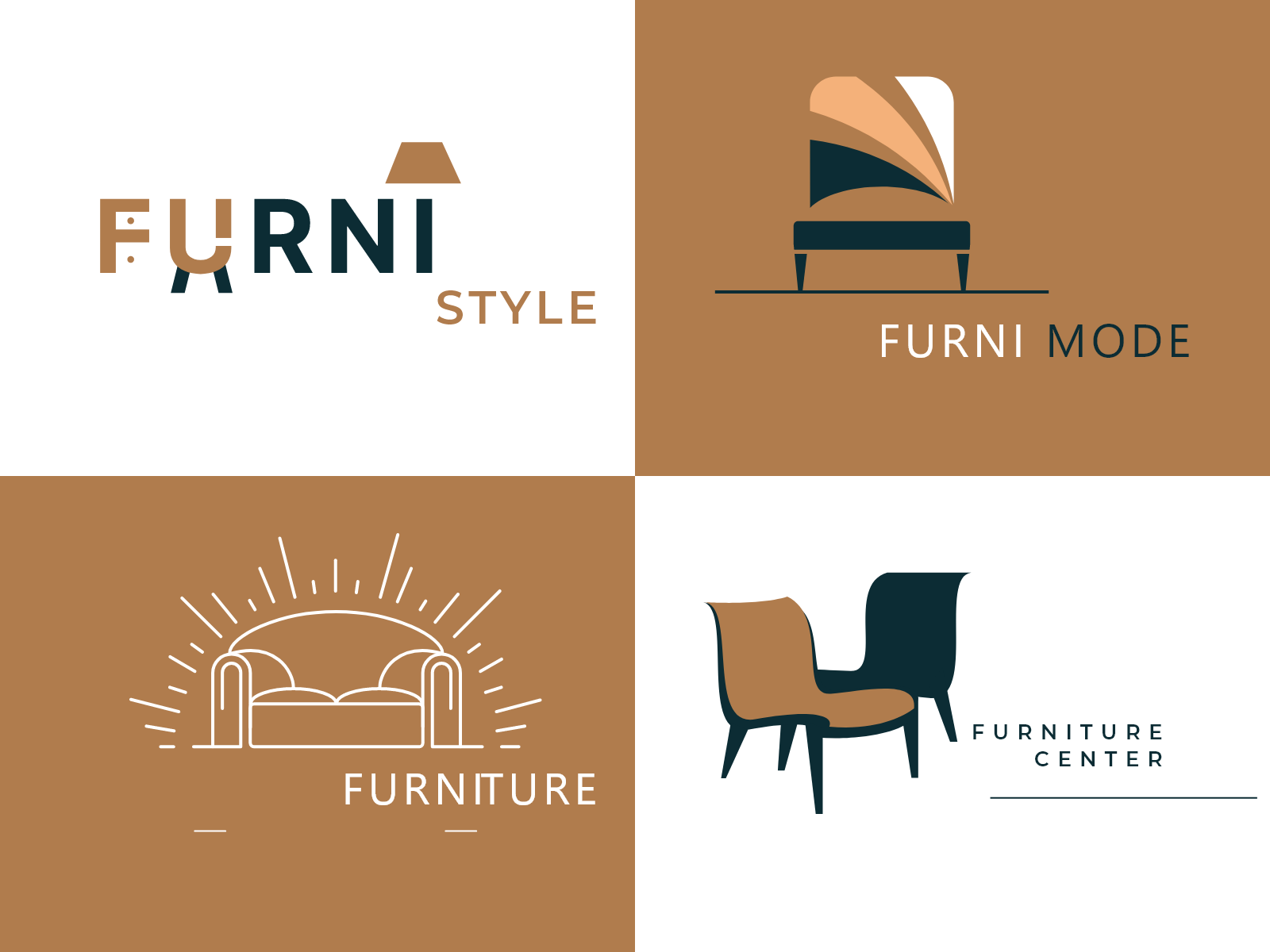 ELEGANT LOGO DESIGNS FOR A FURNITURE By ConsoleBit Technologies On Dribbble   Custom   161 2x 4x 