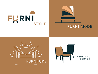 ELEGANT LOGO DESIGNS FOR A FURNITURE furniture logo logo design concept