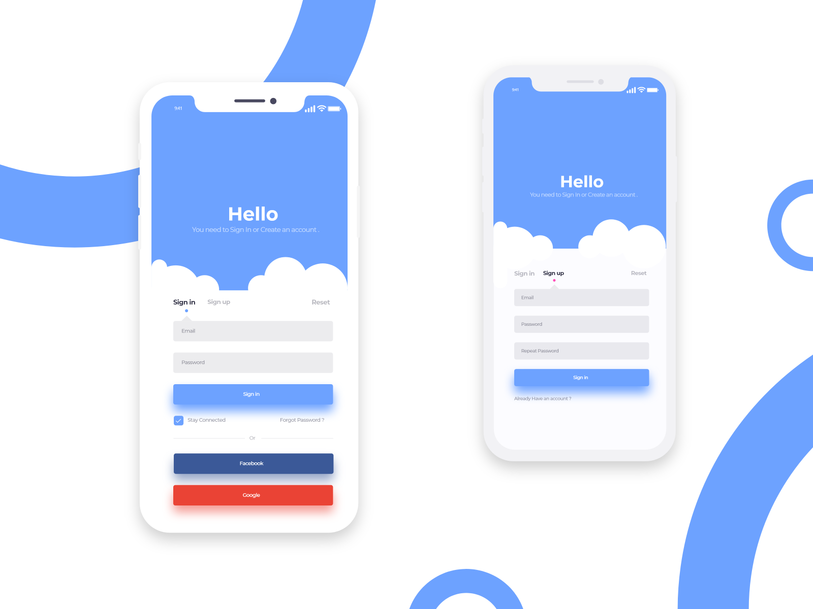 ELEGANT LOGIN SCREENS by ConsoleBit Technologies on Dribbble