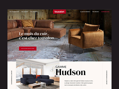 Sofas & couches homepage branding design minimal ui web website