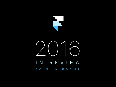 2016 In Review 2016 2017 banner blog framer framerjs logo lookback review year
