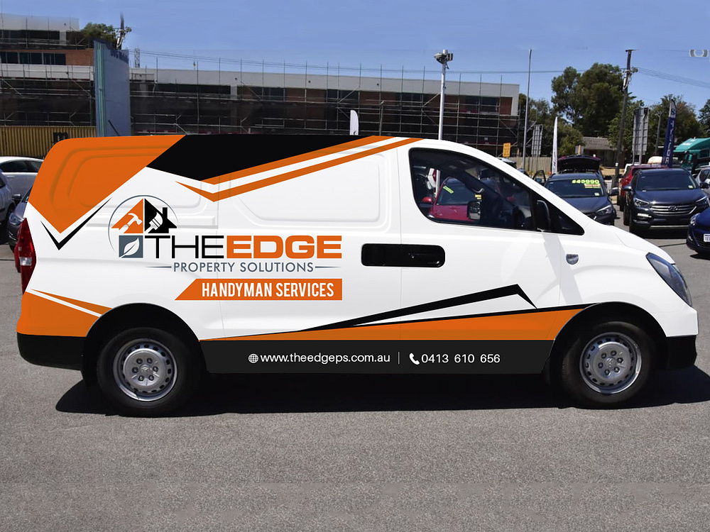 Handyman Services Van Wrap by Van Wrap Store on Dribbble