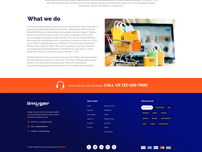 about us ecommerce inner page website