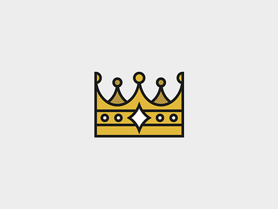 Crown crown flat gold graphic icon illustration king kingdom knight queen royal uk