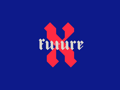 Future X alphabet blackletter font future gothic letters time type typography xmen