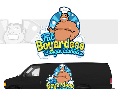 Mascot For Car Wash adobe illustrator branding bubbles car car wash cartoon cartoon character cartoon illustration character design chef cleaning fat guy logo mascot mascot logo truck vector wash water