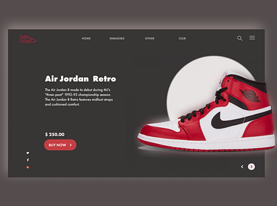 Sneakers Shop design ideas shop online sneakers ui ux web website