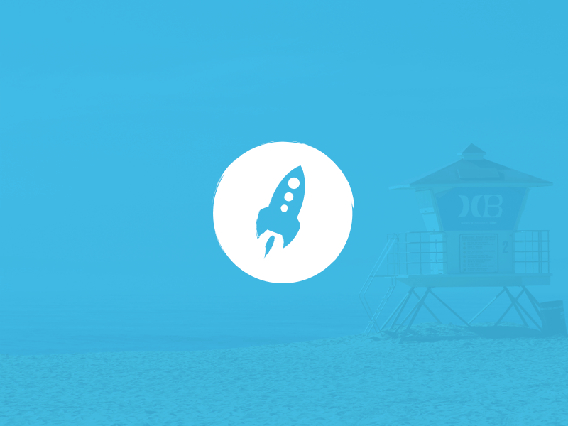 San Diego Startup Week animated brand branding color design gif icon logo logotype mark rocket startup