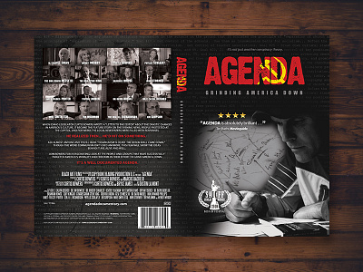 AGENDA Documentary Packaging america awards awesome cover design festival film packaging photography prize spread typography