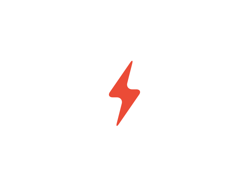 Churn Buster blue branding churn creative design lightning logo red san diego startup typography white