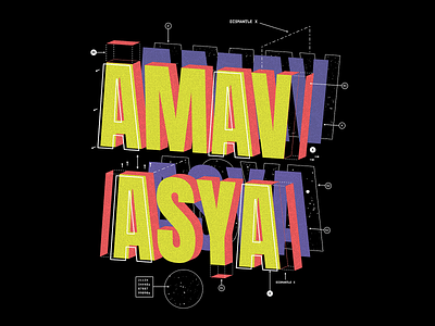 Amavasya 'Dismantle' Hoodie apparel design diagram exploded diagram hoodie illustration space