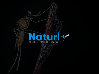 Naturly branding cleaning logo cleaning services logo logo design logodesign logotype minimal mosquito mosquito logo pest pest logo pests