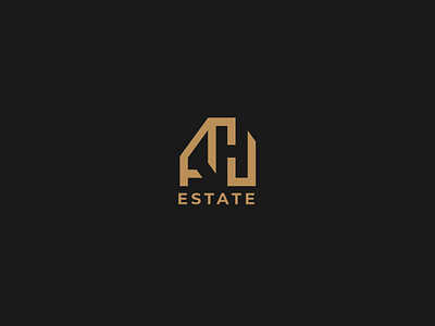 AHJ - Real Estate company a a logo ahj branding design h h logo house logo j j logo logo logo design logodesign logotype minimal monogram monogram logo real estate real estate logo realestatelogo