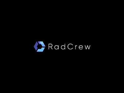 Logo concept RadCrew blockchain blockchain logo crypto crypto logo logo logo design logodesign logotype minimal