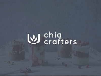 ChiaCrafters branding chia chiapudding design logo logo design logodesign logotype minimal