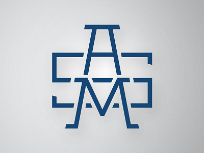 A&M Monogram brand logo monogram typography