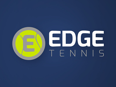 Edge Tennis brand logo tennis