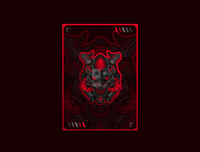 Dark Bull branding cartoon esport flat illustration graphic design illlustration illustration illustrator logo vector