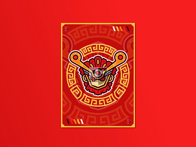 Monkey King Mascot Logo