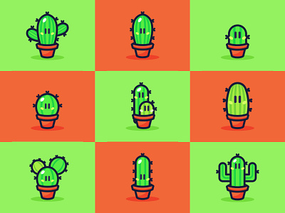 Cactus Cartoon Illustration cactus cartoon desert graphic design illlustration illustration illustrator kids plant vector