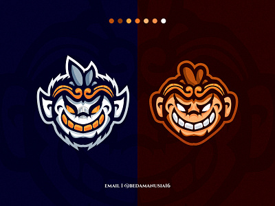 Monkey King Mascot Logo animal beast branding cartoon esport esport logo game illlustration illustration illustrator logo logo mascot mascot mascot logo monkey monkey king nft streaming twitch usa