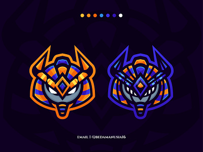 Pharaoh Kids Mascot Logo