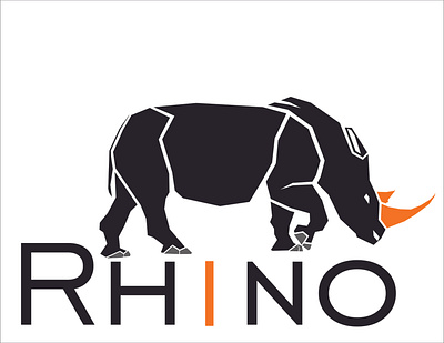 Rhino animal logo animal logos rhino logo rhinoceros rhinoceros logo