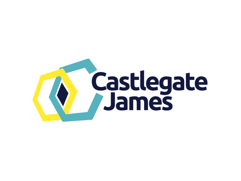 Castlegate James logo design brand design logo logotype