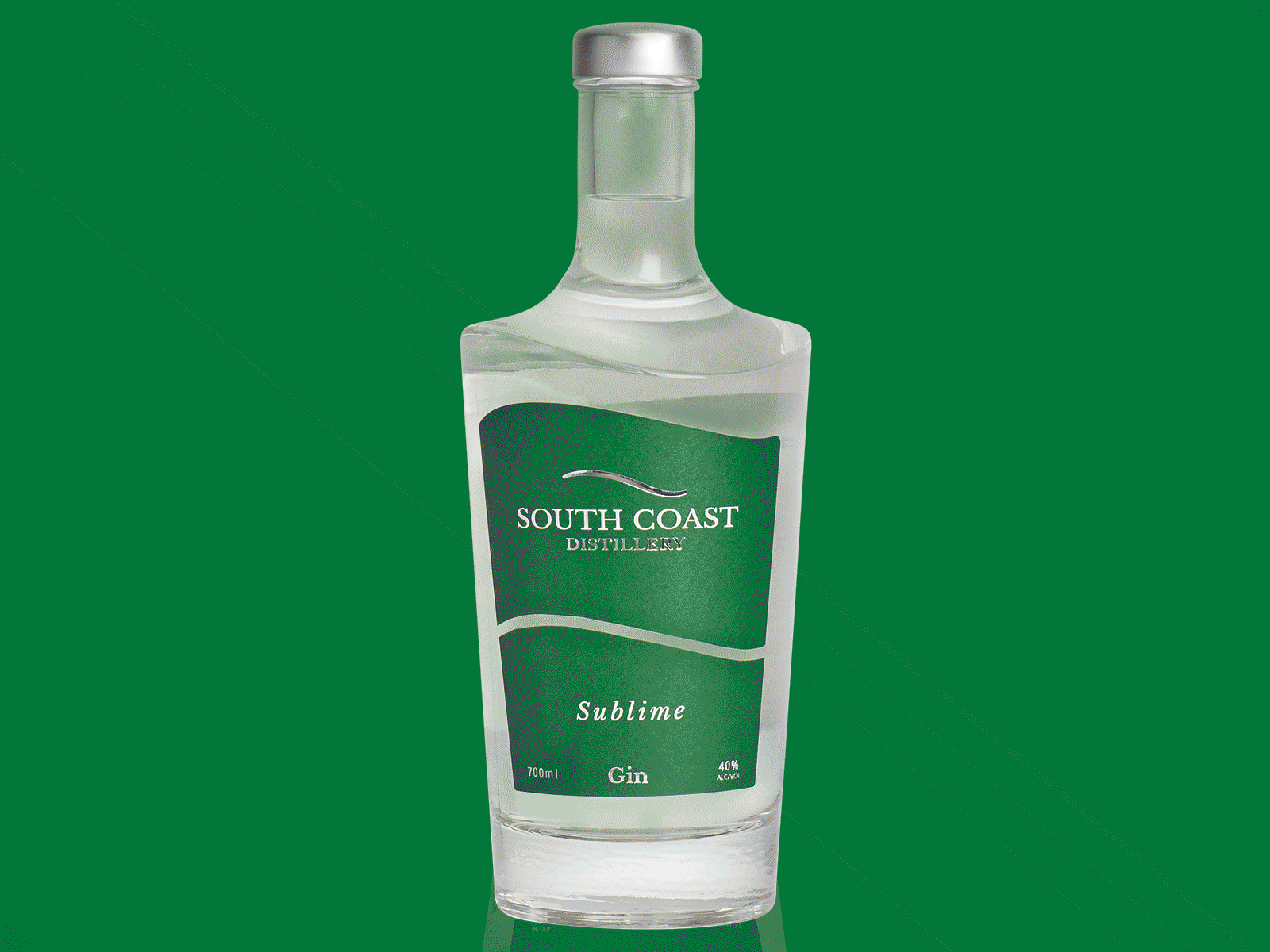 South Coast Distillery alcohol bottle branding coffee design distillery foil gin label liqueur liquor logo print product vodka