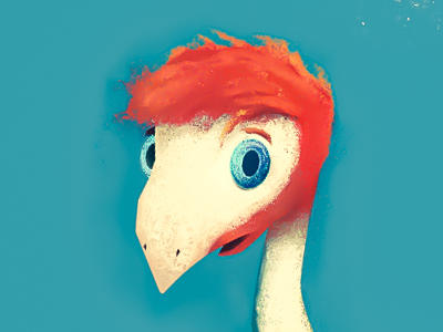 Designostartaur design dinosaur red hair red head