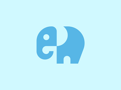 Elephant Logo animal clean company elephant for sale jungle logo logo design modern negative space safari sale wild zoo