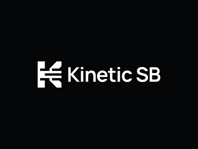 Kinetic SB Logo abstract brand design fitness gym kinetic letterk logo logo design motion movement sport workout