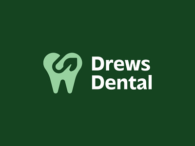 Drews Dental Logo by galihmrD on Dribbble