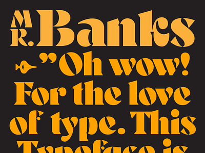 Mr Banks font shop fonts free font type designer typedesign typeface