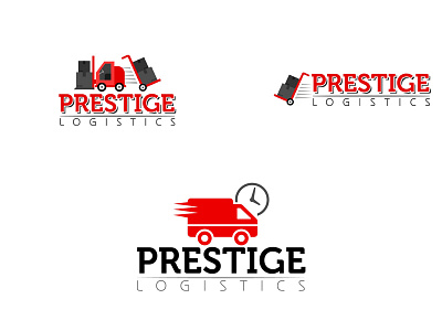 Prestige Logistics adobe illustrator adobe photoshop branding client company corei8 ebay fiverr happy buyer happy client illustration logo logo design logo1 logo2 logo3 mascot minimul simple vector