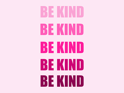 Be kind always be kind choose love illustration procreate procreateapp