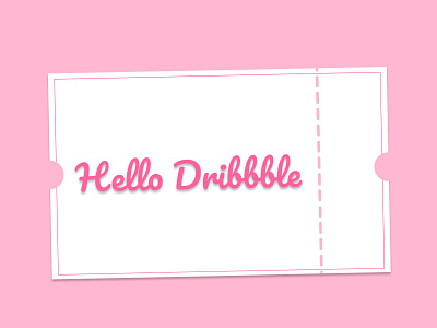 Hello! hellodribbble