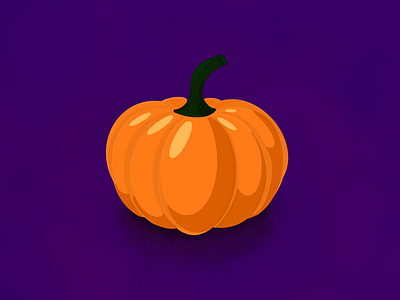 Pumpkin illustration for halloween