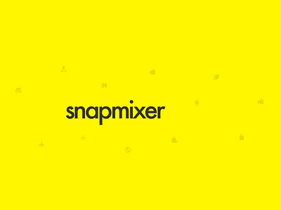 Snapmixer Splash application filters interest minimal snapchat website
